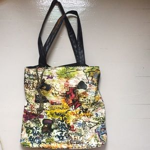 RACHEL Rachel Roy Graffiti Tote